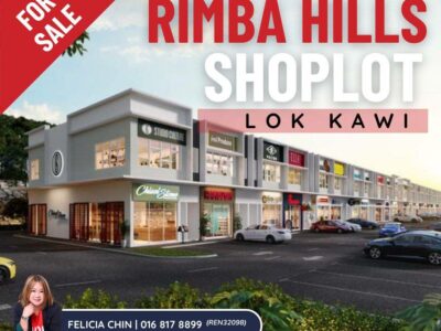 FOR SALE - SHOPLOT RIMBA HILLS @ LOK KAWI