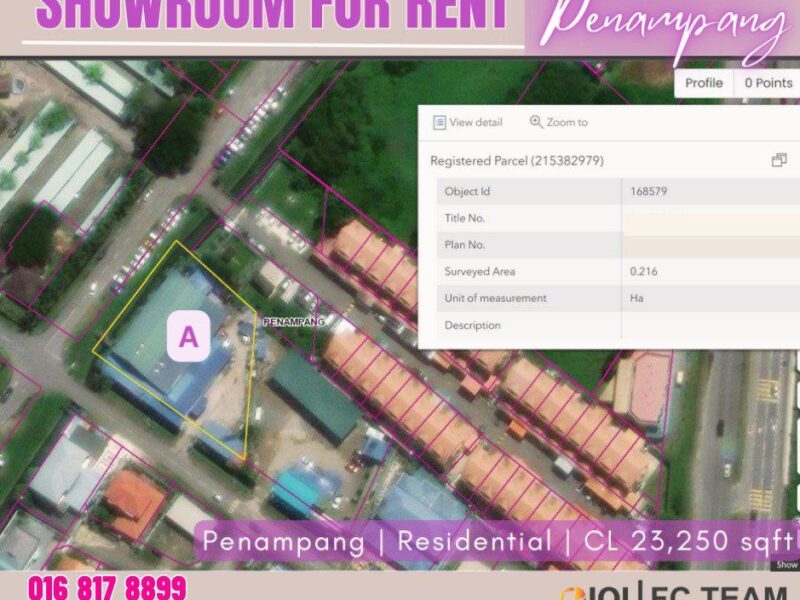 PENAMPANG SHOWROOM FOR RENT