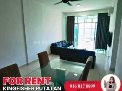 FOR RENT - KINGFISHER PUTATAN CONDOMINIUM