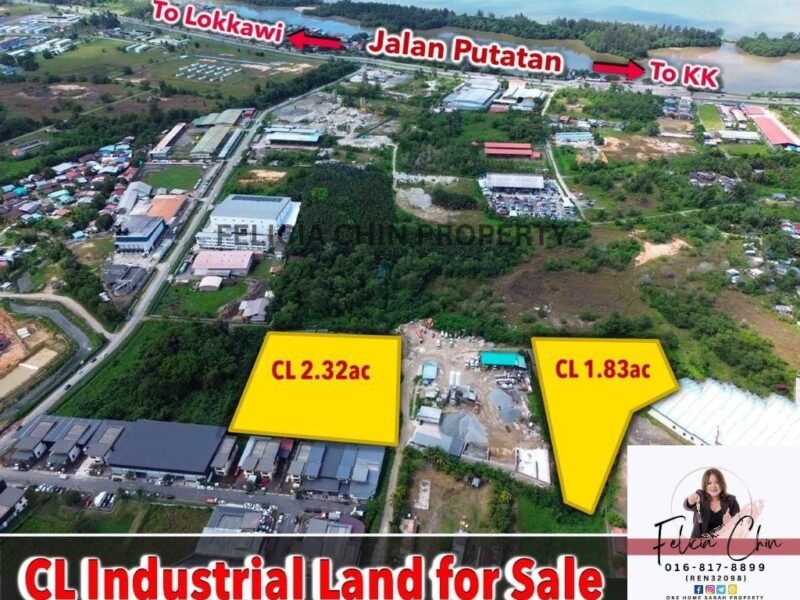 PUTATAN CL INDUSTRIAL LAND FOR SALE