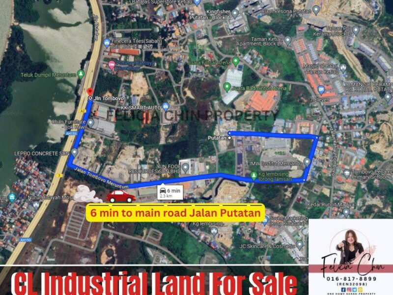 PUTATAN CL INDUSTRIAL LAND FOR SALE