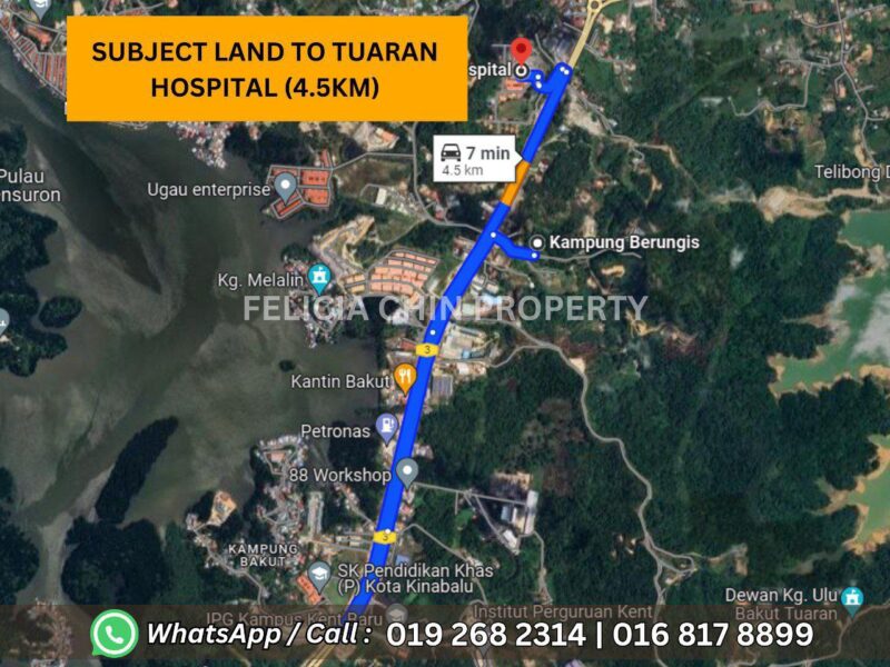 LAND FOR SALE @ TUARAN AREA