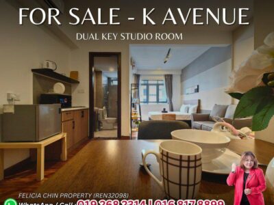 FOR SALE K AVENUE | DUAL KEY STUDIO UNIT