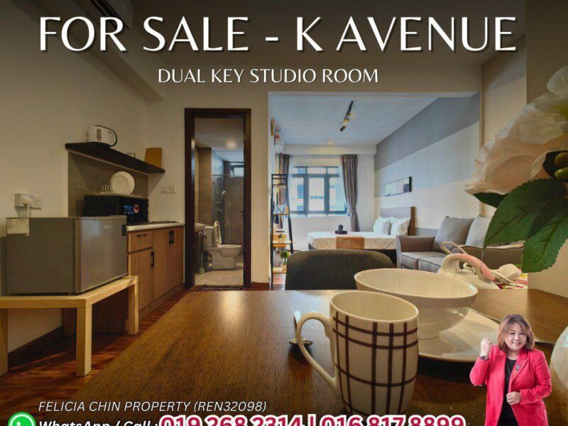 FOR SALE K AVENUE | DUAL KEY STUDIO UNIT