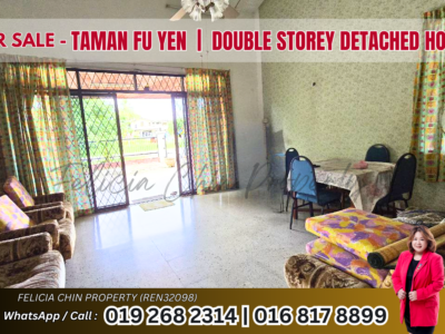 FOR SALE | TAMAN FU YEN , LUYANG