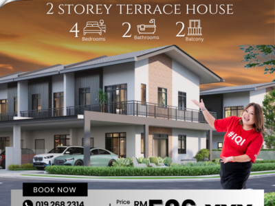 TUARAN 2 STOREY TERRACE HOUSE