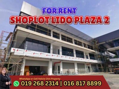 SHOPLOT LIDO PLAZA 2 FOR RENT