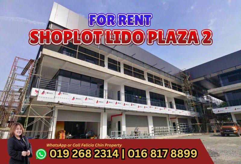 SHOPLOT LIDO PLAZA 2 FOR RENT