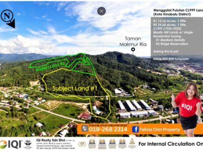 LAND FOR SALE | MENGGATAL PULUTAN CL999 LAND