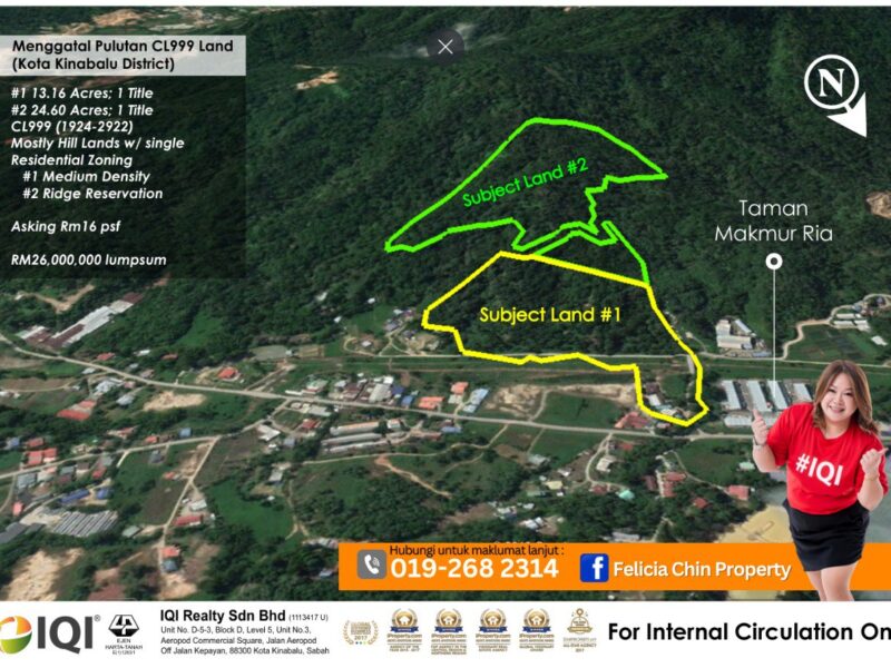 LAND FOR SALE | MENGGATAL PULUTAN CL999 LAND