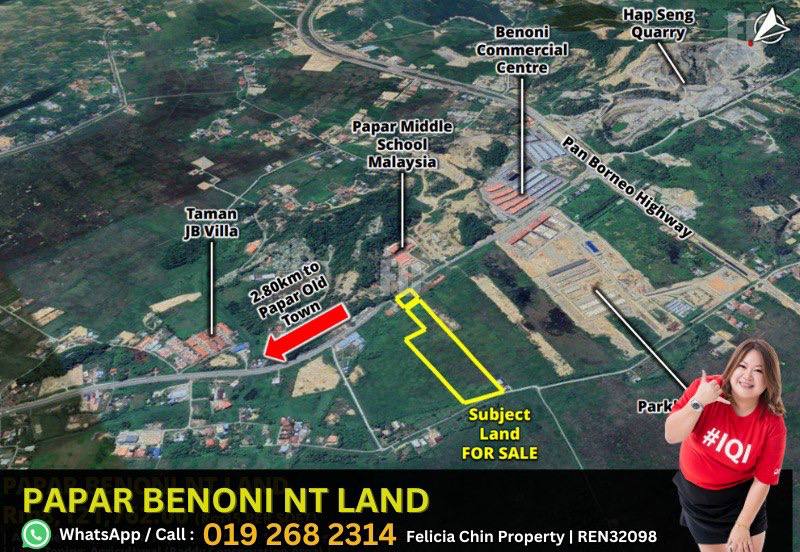 PAPAR BENONI NT LAND FOR SALE