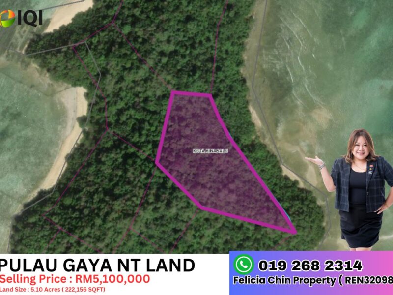 PULAU GAYA NT LAND FOR SALE