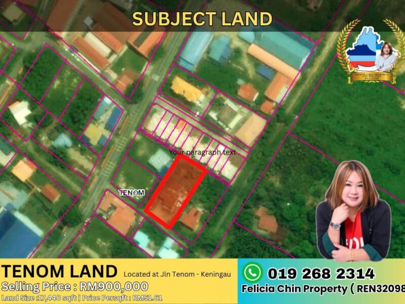 TENOM CL999 LAND - FOR SALE