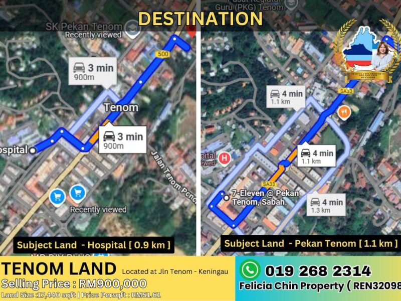 TENOM CL999 LAND - FOR SALE