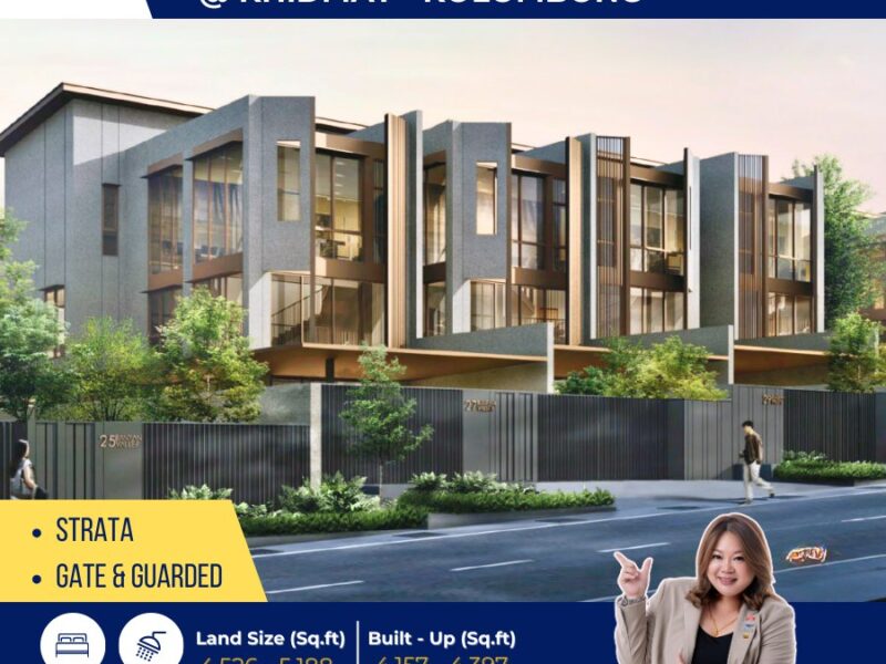 ๐ก 3-Storey Superlink Villas @ Khidmat โ Kolombongโ