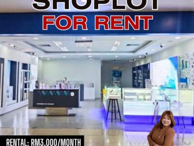 🏬 SHOPLOT FOR RENT @ 1 BORNEO HYPERMALL, KOTA KINABALU