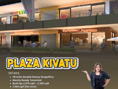 🏆 PLAZA KIVATU – DOUBLE STOREY SHOP OFFICE