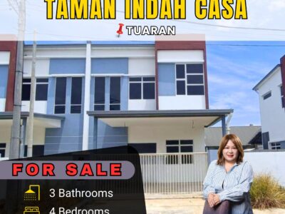 🏡 DOUBLE STOREY SEMI-D | TAMAN INDAH CASA, TUARAN