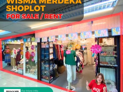 🏪 FOR SALE / RENT – WISMA MERDEKA SHOPLOT
