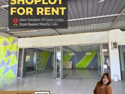 🏢✨ SHOPLOT FOR RENT @ LIDO ✨🏢