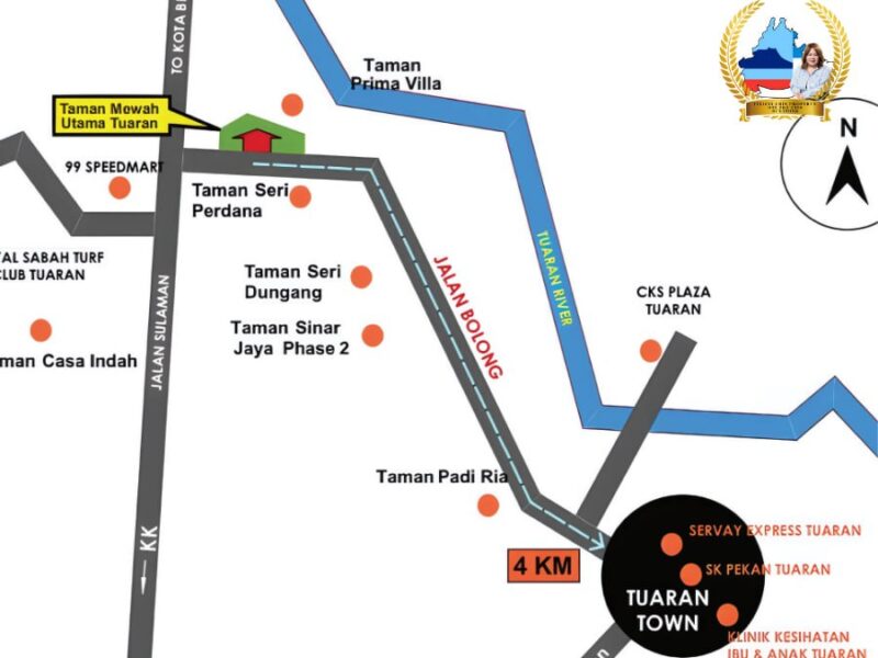โจ TAMAN MEWAH UTAMA TUARAN โจ