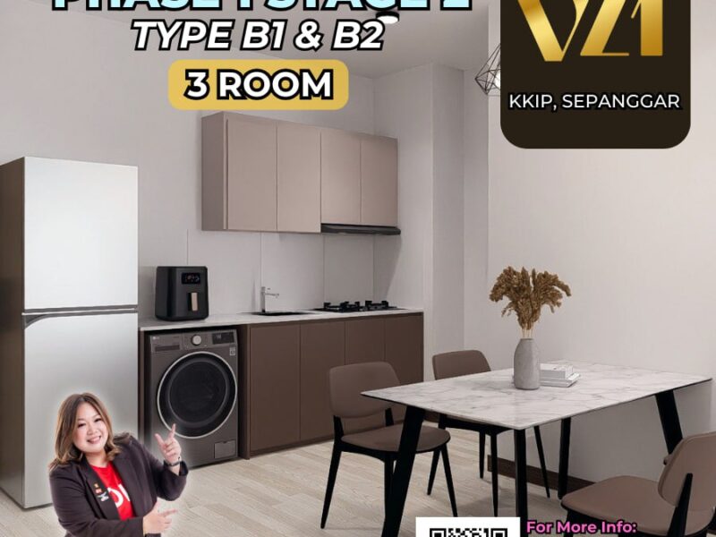 V21 Residences Phase 1 Stage 2 (Types: B1 & B2)