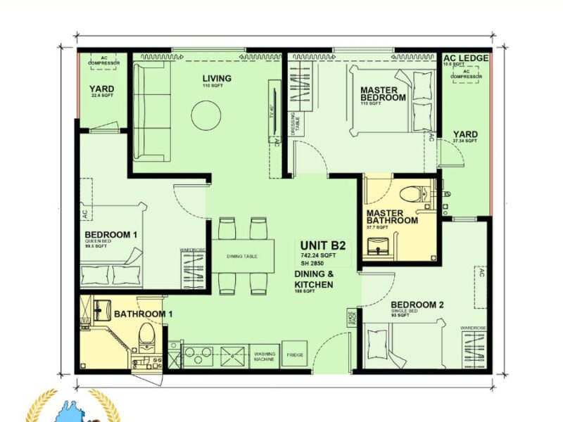 V21 Residences Phase 1 Stage 2 (Types: B1 & B2)