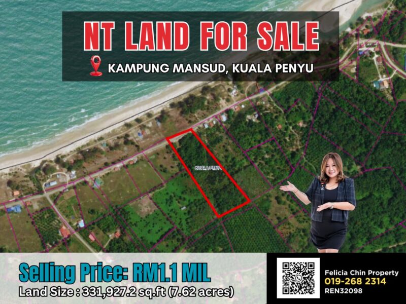 π NT LAND FOR SALE- KUALA PENYU π