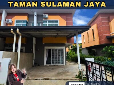 2-Storey Terrace in Taman Sulaman Jaya, Tuaran!