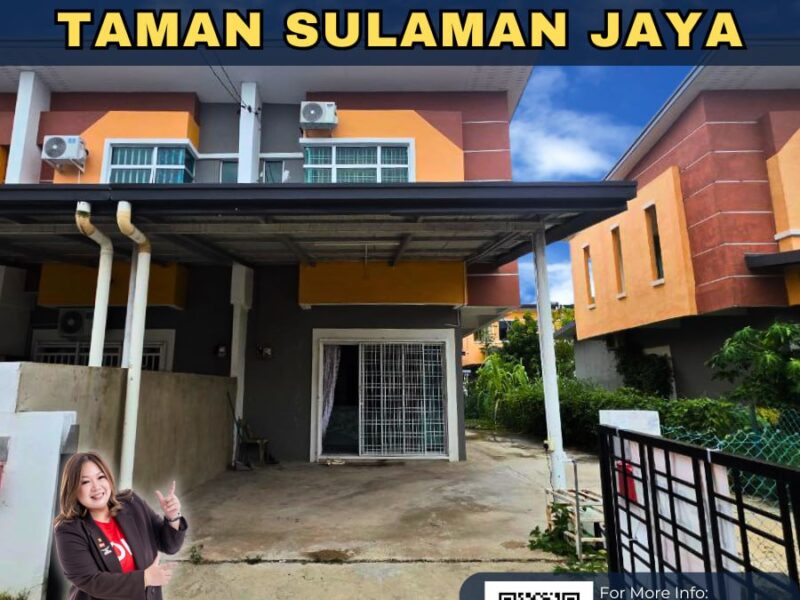 2-Storey Terrace in Taman Sulaman Jaya, Tuaran!