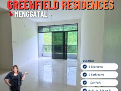 GREENFIELD RESIDENCE PHASE 2, MENGGATAL