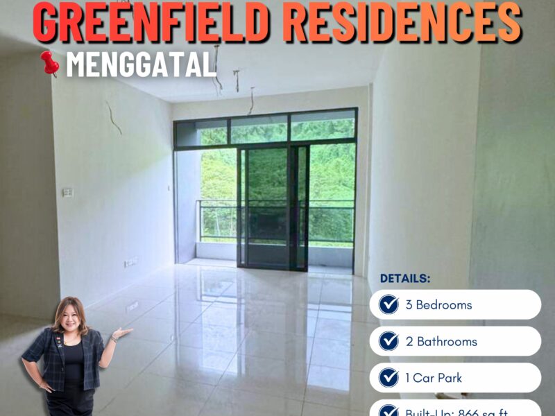 GREENFIELD RESIDENCE PHASE 2, MENGGATAL