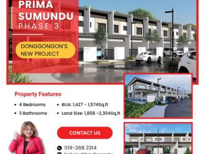 Taman Prima Sumundu Phase 3, Penampang