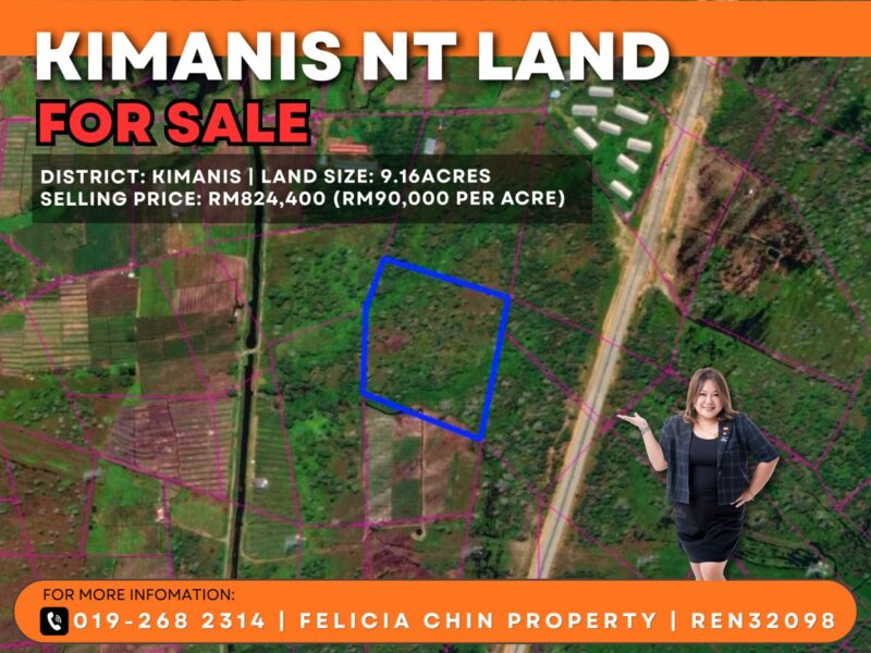 KIMANIS NT LAND FOR SALE