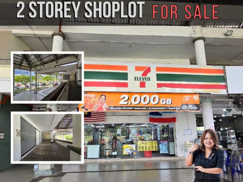2-STOREY SHOPLOT- SALUT COMMERCIAL CENTRE