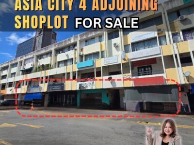 4 ADJOINING SHOPLOTS FOR SALE