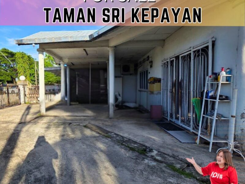 For Sale | Single-Storey Corner Lot | Taman Sri Kepayan
