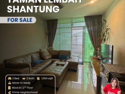 Taman Lembah Shantung, Penampang