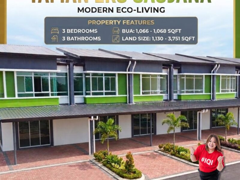 TAMAN EKO SAUJANA | Double-Storey Terrace House
