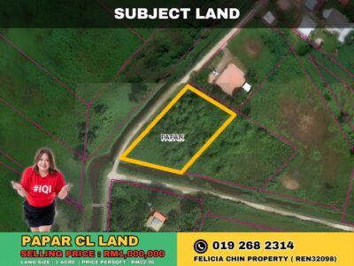 PAPAR CL LAND FOR SALE