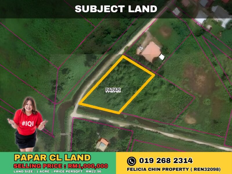 PAPAR CL LAND FOR SALE