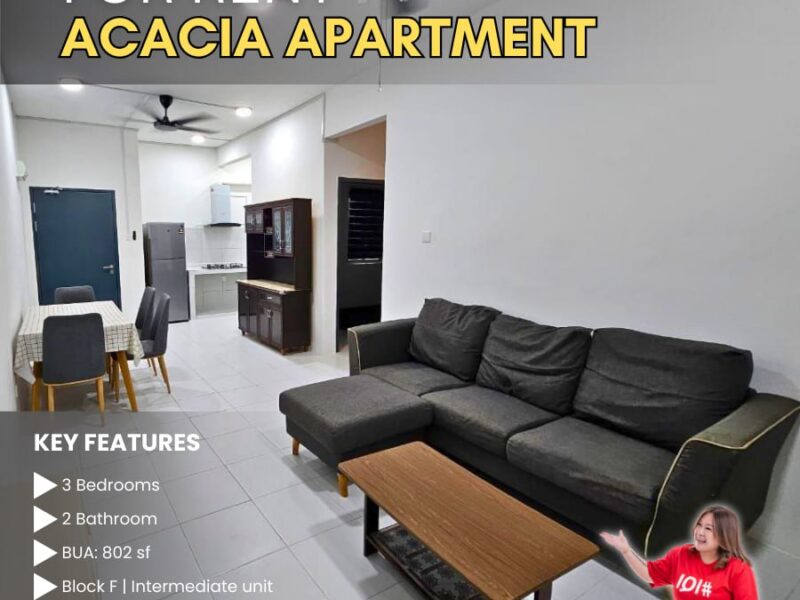 FOR RENT | Acacia Apartment, Menggatal