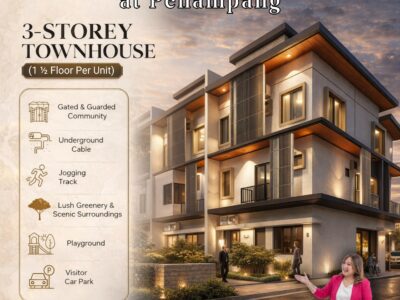 3-Storey Townhouse (1 ½ Per Unit) at Penampang