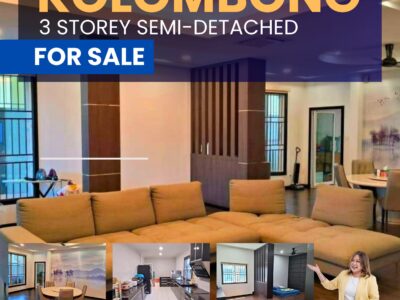 Kolombong 3-Storey Semi-D