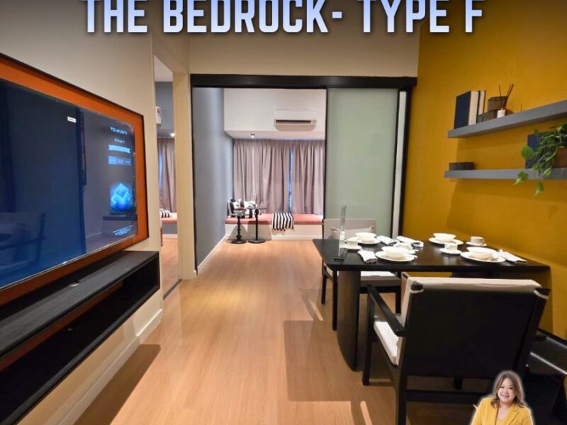 𝗧𝗬𝗣𝗘 𝗙 𝗨𝗡𝗜𝗧 - The Bedrock @ Jesselton Docklands
