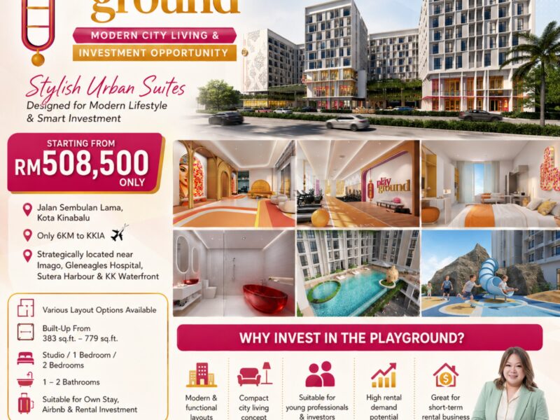 THE PLAYGROUND – MODERN CITY LIVING & INVESTMENT OPPORTUNITY