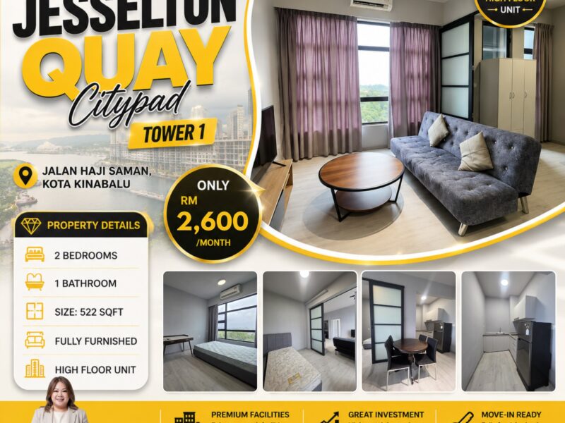 FOR RENT | Jesselton Quay Citypad – Tower 1