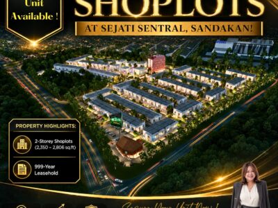 SEJATI SENTRAL SHOPLOTS | SANDAKAN