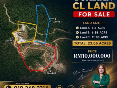 TUARAN CL LAND – FOR SALE