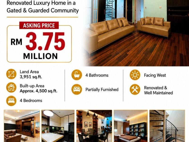 FOR SALE | D BANYAN SUPERLINK VILLA